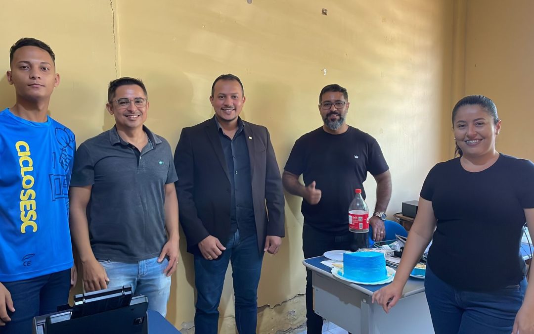 Comemorando o aniversário do nosso diretor financeiro Luis Laerte