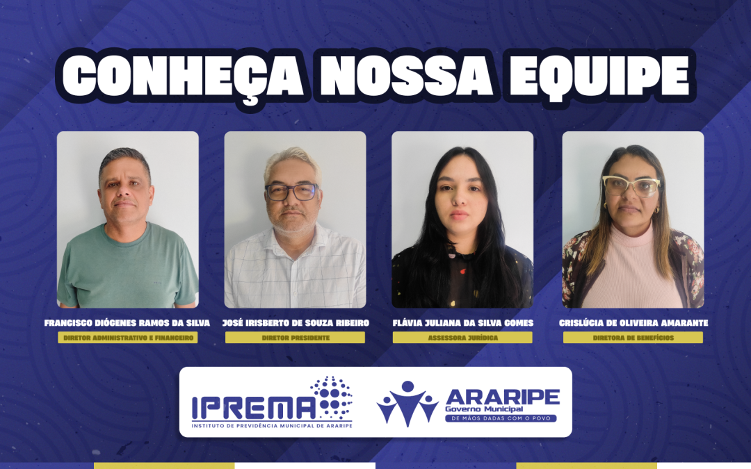 Bem-vindo à Nova Gestão do IPREMA